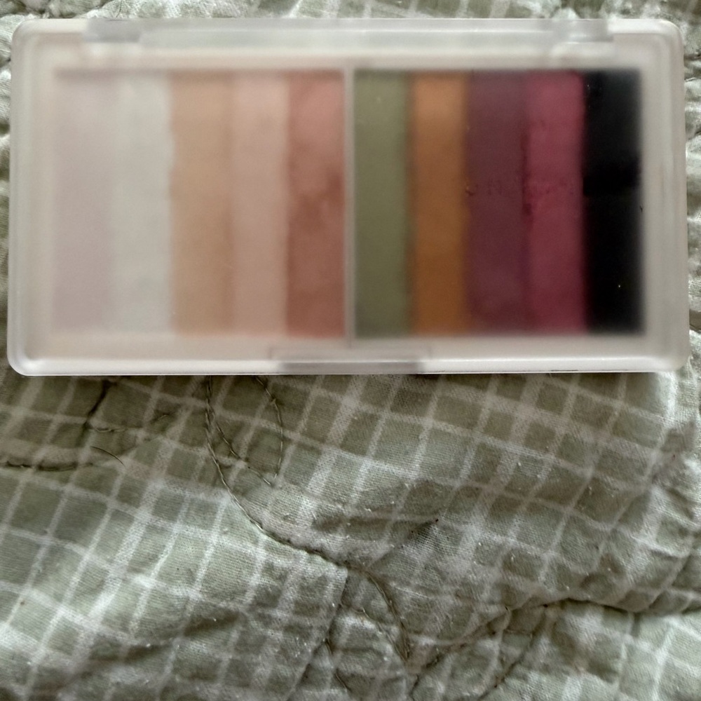 Vibrant Eyeshadow Palette with Diverse Shades